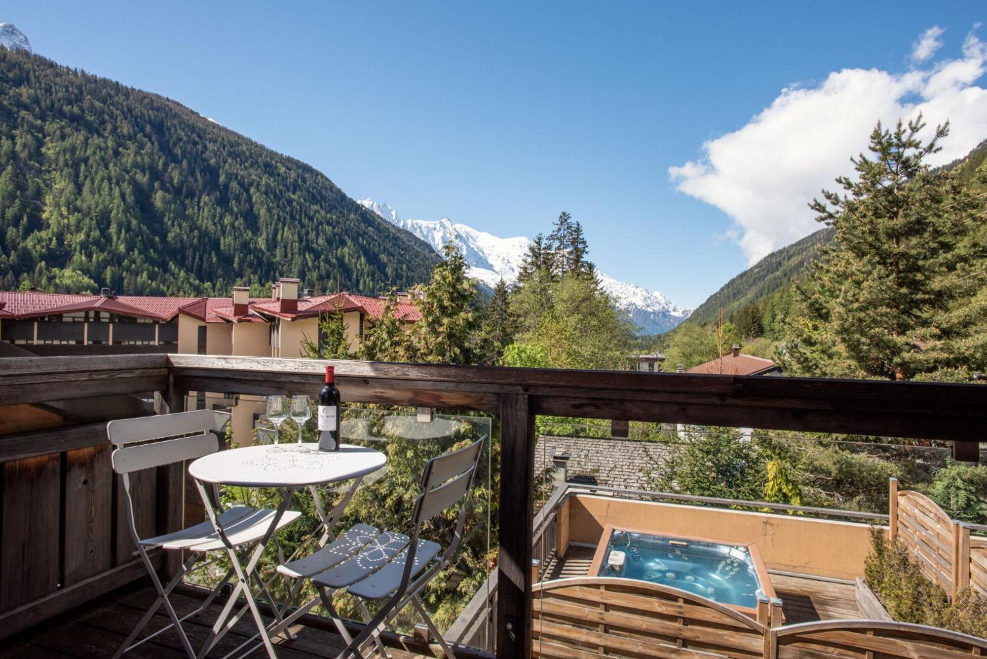 Les Melees Apartments - Alpes Travel - Argentiere Chamonix Eksteriør billede
