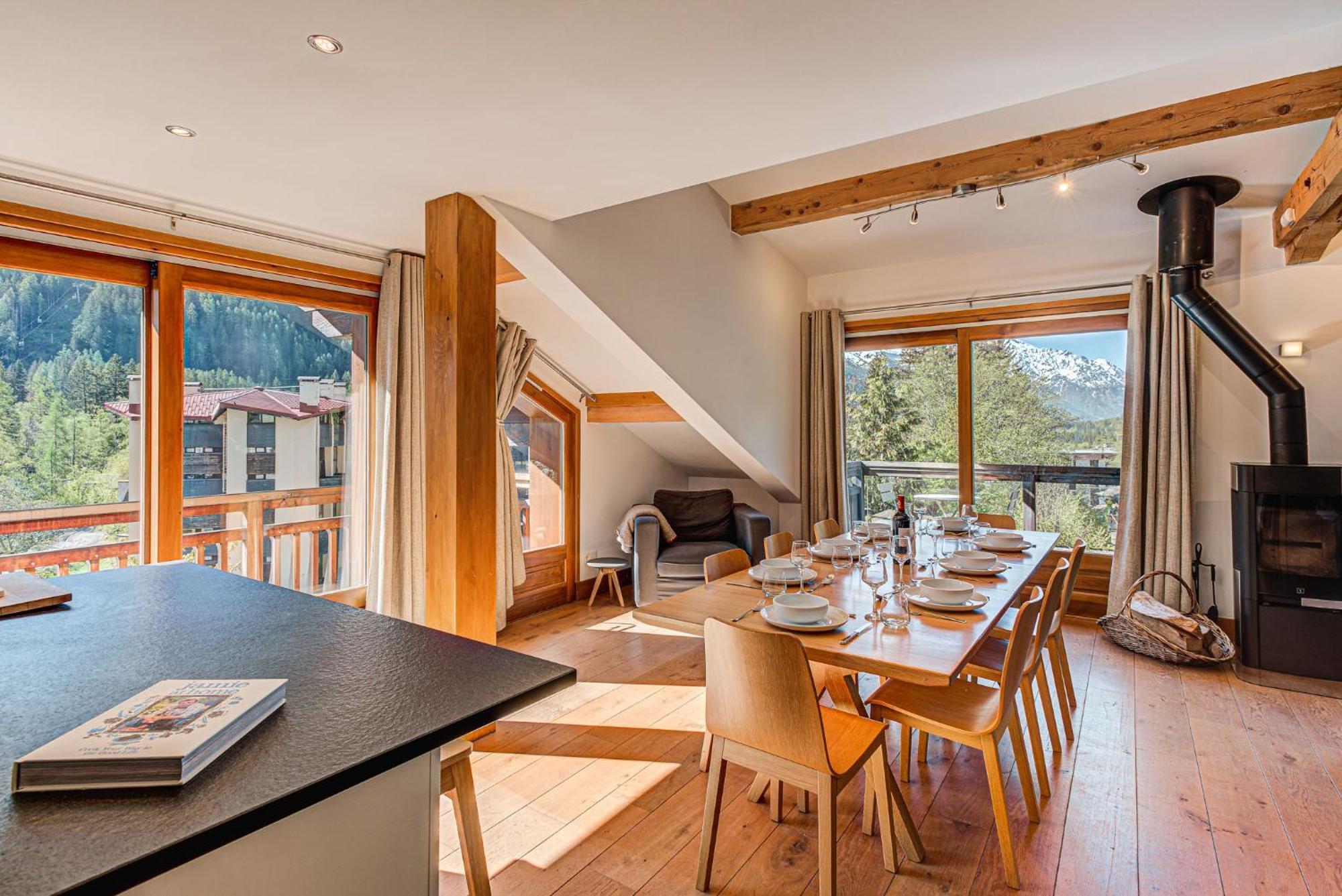 Les Melees Apartments - Alpes Travel - Argentiere Chamonix Eksteriør billede