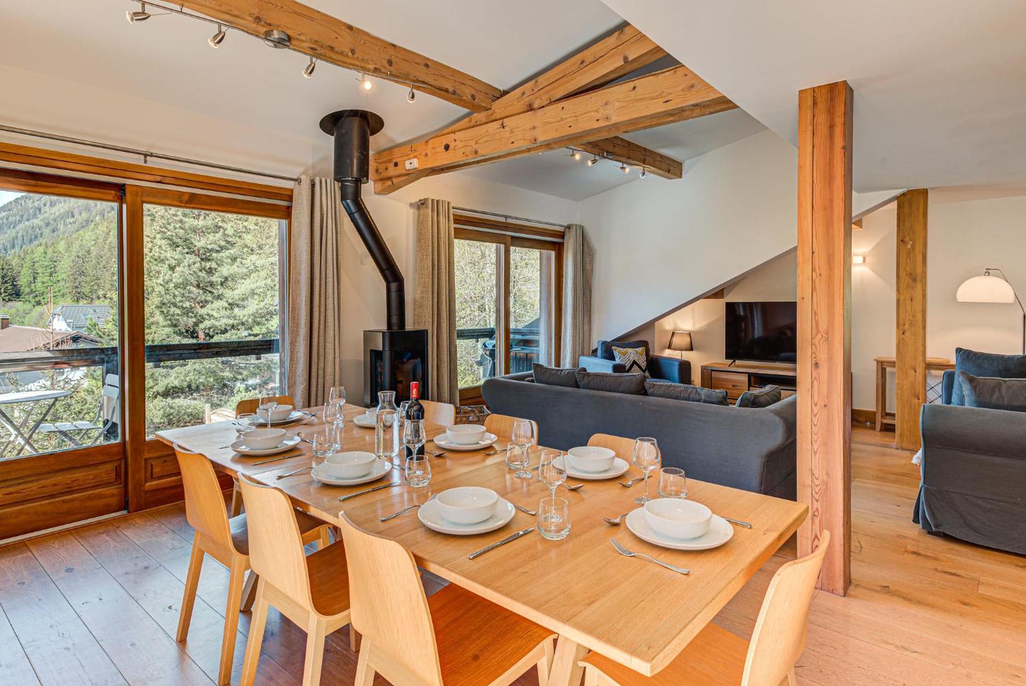 Les Melees Apartments - Alpes Travel - Argentiere Chamonix Eksteriør billede