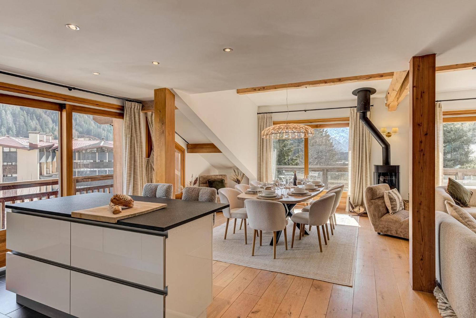 Les Melees Apartments - Alpes Travel - Argentiere Chamonix Eksteriør billede