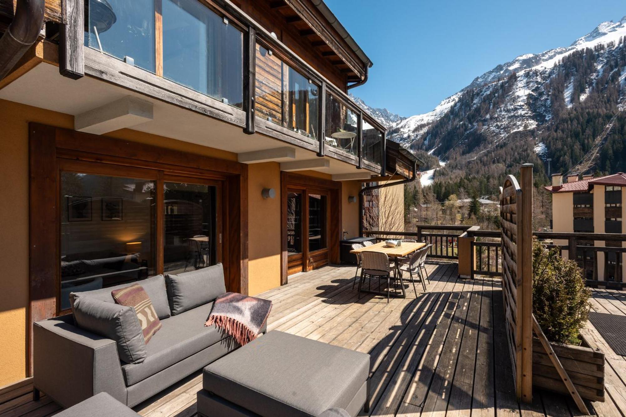 Les Melees Apartments - Alpes Travel - Argentiere Chamonix Eksteriør billede