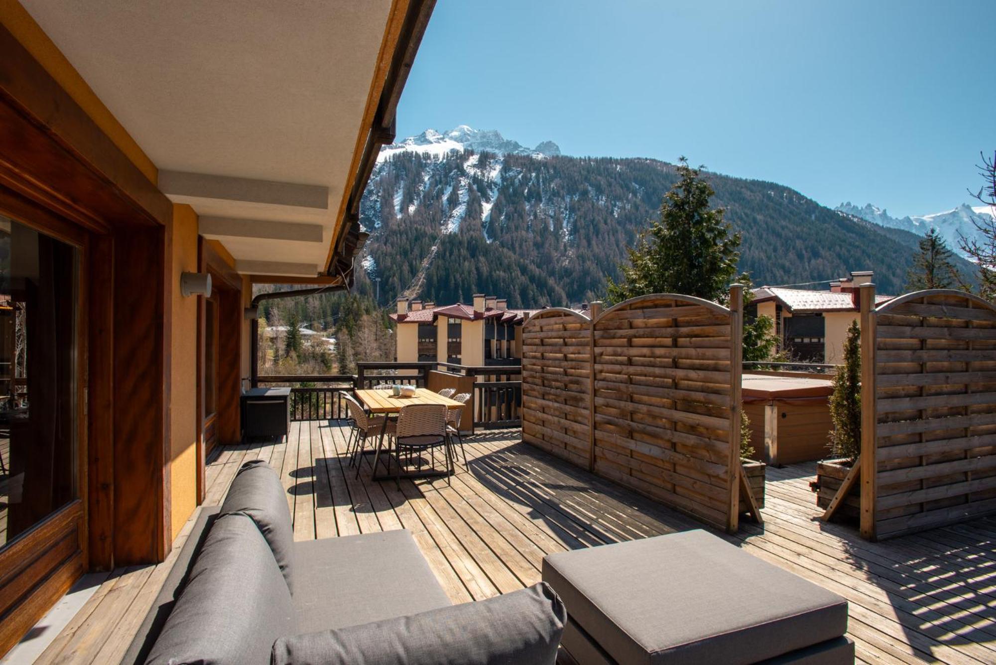 Les Melees Apartments - Alpes Travel - Argentiere Chamonix Eksteriør billede