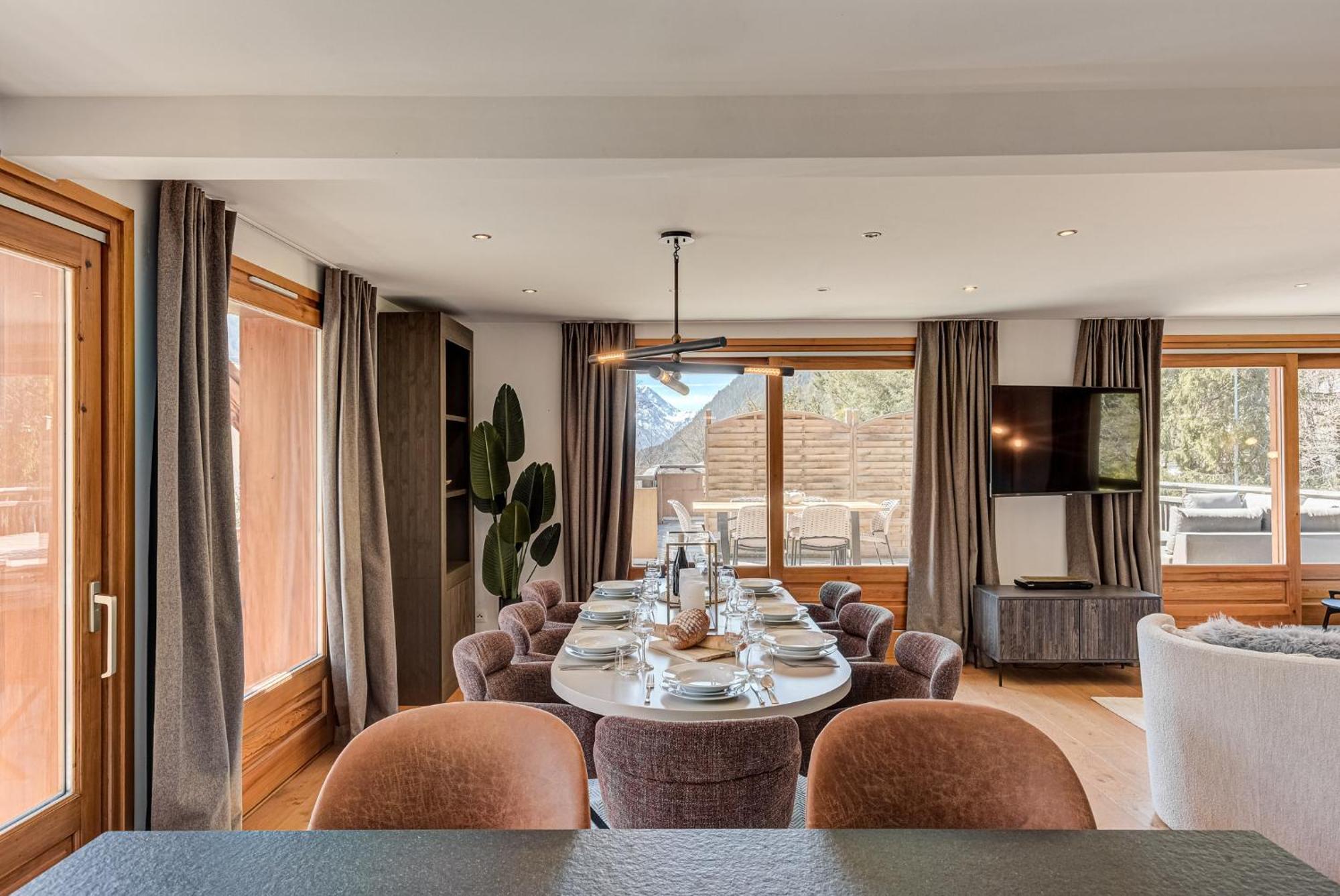Les Melees Apartments - Alpes Travel - Argentiere Chamonix Eksteriør billede
