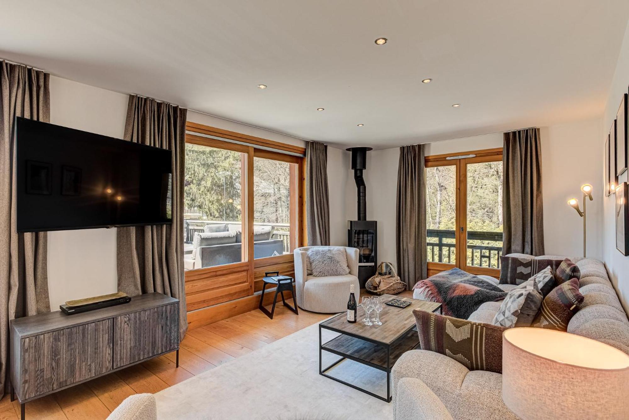 Les Melees Apartments - Alpes Travel - Argentiere Chamonix Eksteriør billede